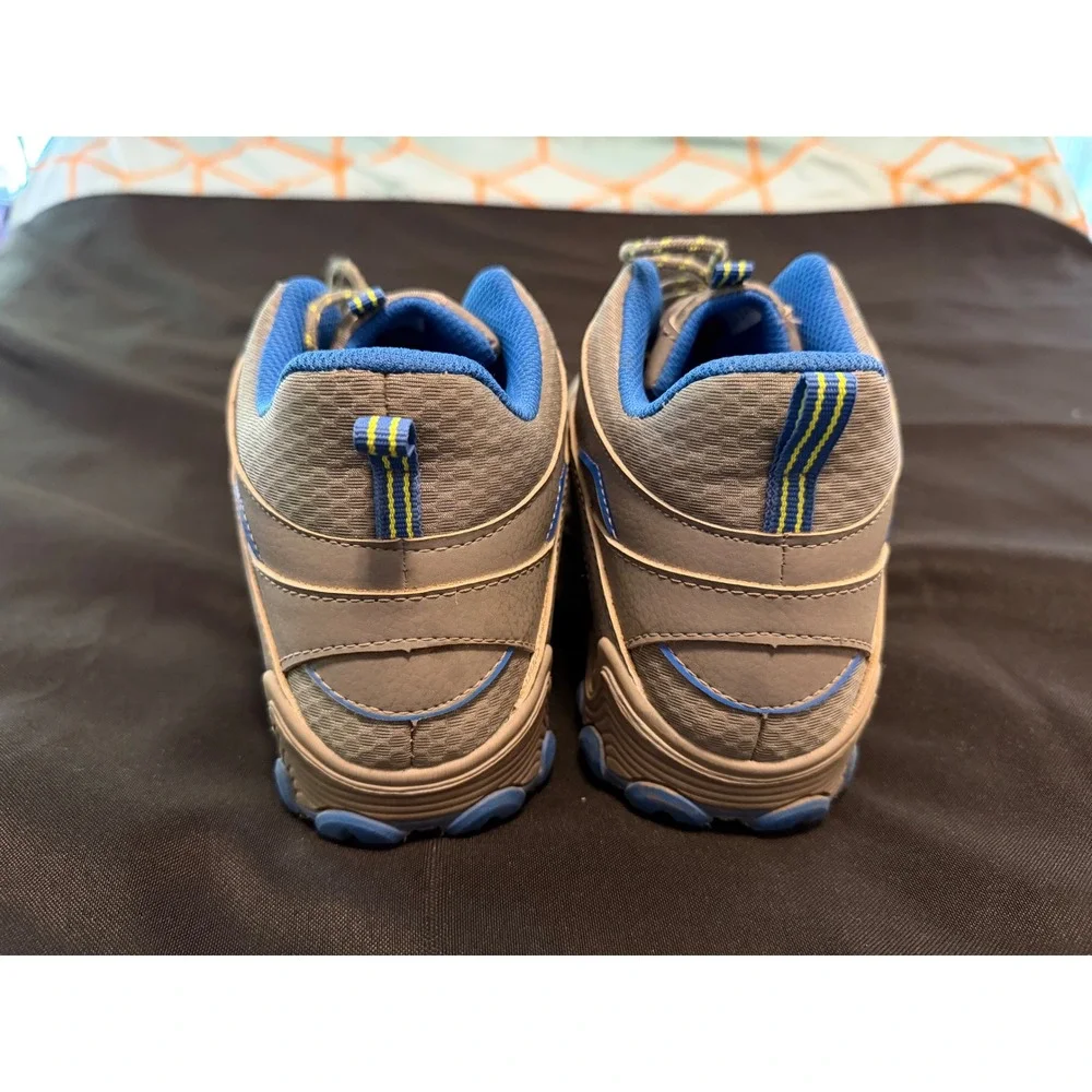 Merrell MK262305 Hiking Boots Grey Blue Trail Shoes Mens 7M Women 8.5 EU 38